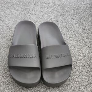 Grey Balenciaga Chunky Sandal